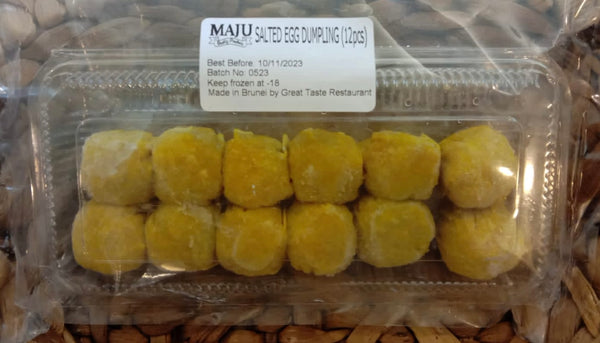 Maju Salted Egg Chicken Dumplings (12pcs)