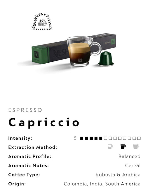 Nespresso Cappricio (per sleeve)