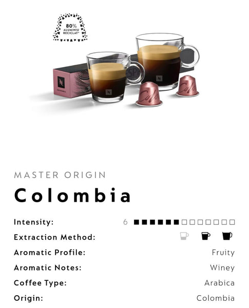 Nespresso Colombia (per sleeve)