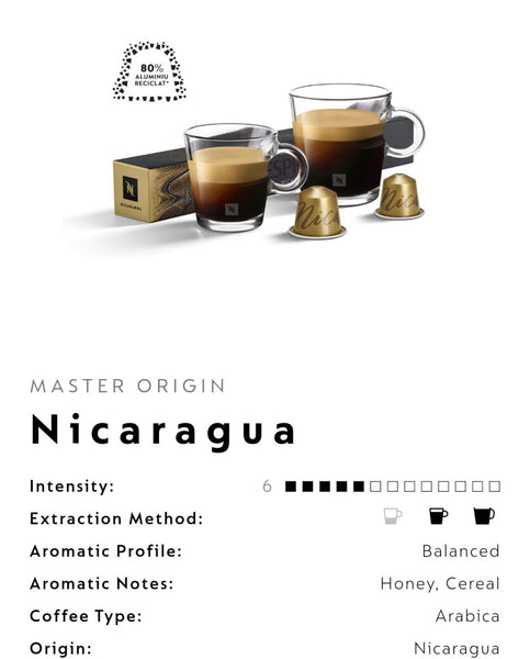 Nespresso Nicaragua (per sleeve)