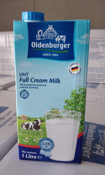 Oldenburger UHT Full Cream Milk (1Ltr)