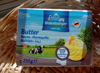 Oldenburger Unsalted Butter (250g)