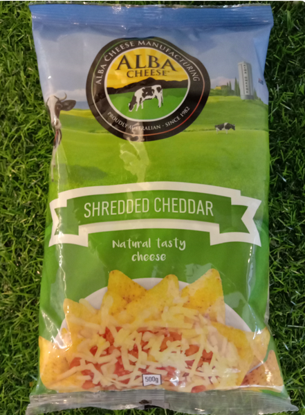 Alba Shredded Cheddar (250g)