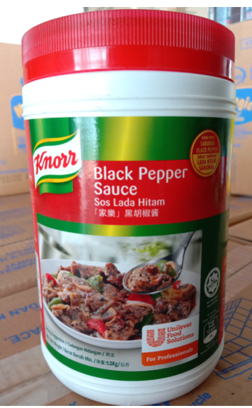 Knorr Black Pepper Sauce (1.2kg)