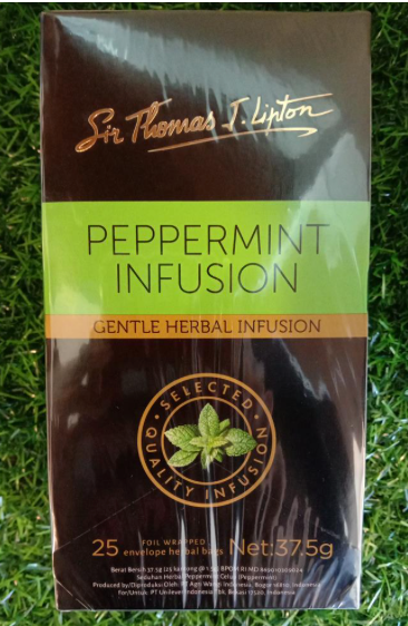 Lipton Peppermint Infusion Teabag (25x1.5g)